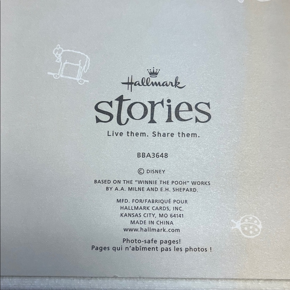 Small Wonders Pooh/PigletPhoto Album - Hallmark - 12 double sided pages - Picture 5 of 5